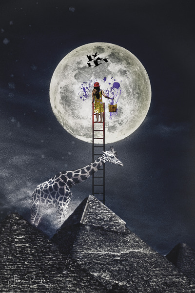 The Moon Painter Digital Download