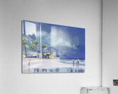 Tourists In Jamaica Acrylic Print