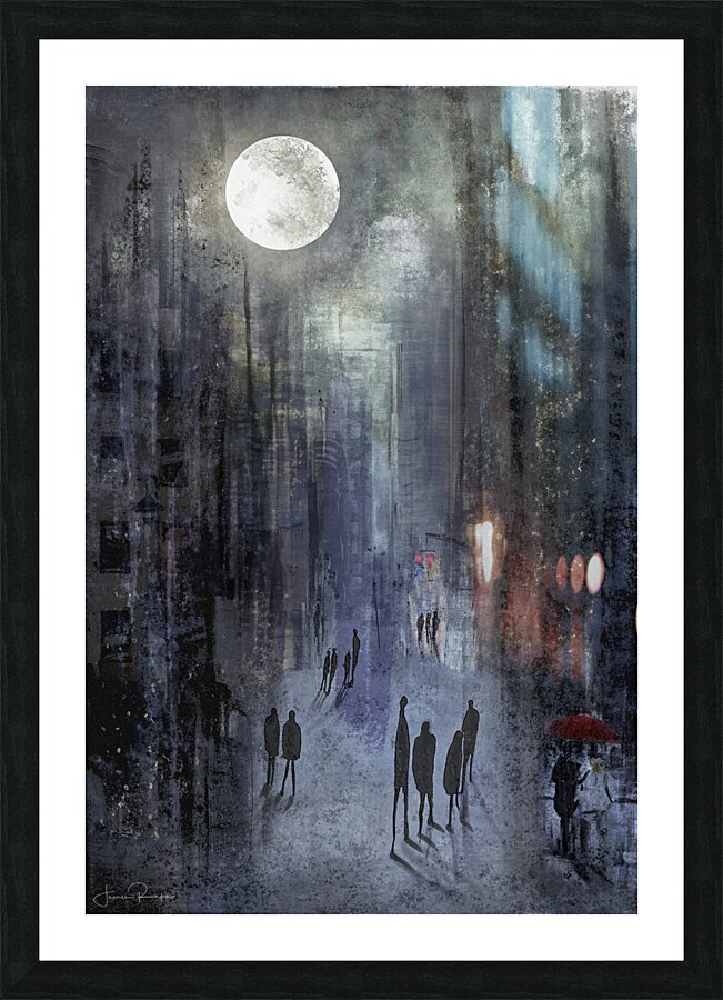 Nite Life Picture Frame print