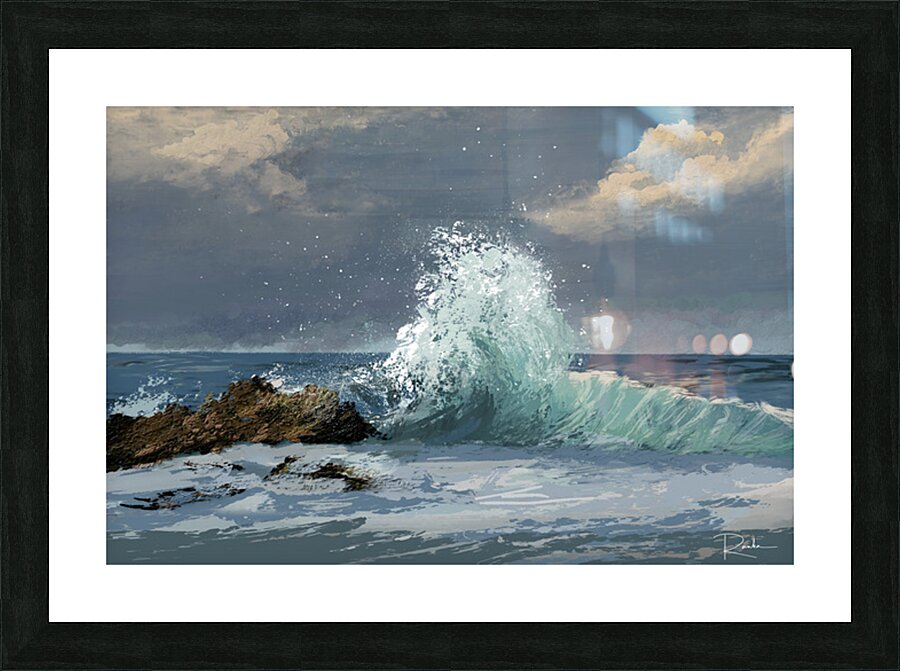 Stillness Almost Picture Frame print