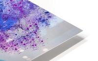 Violet Reflections HD Metal print