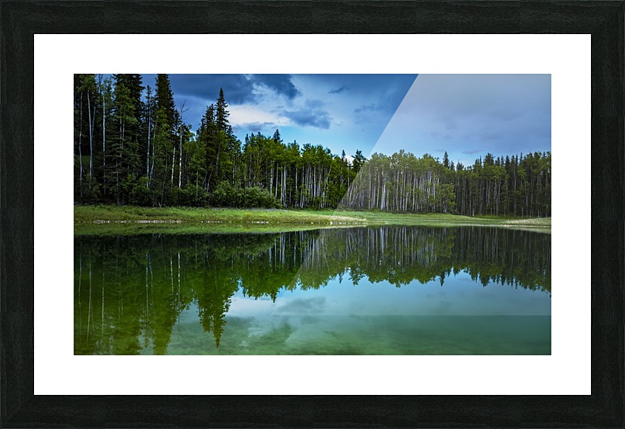 Still lake  Picture Frame print