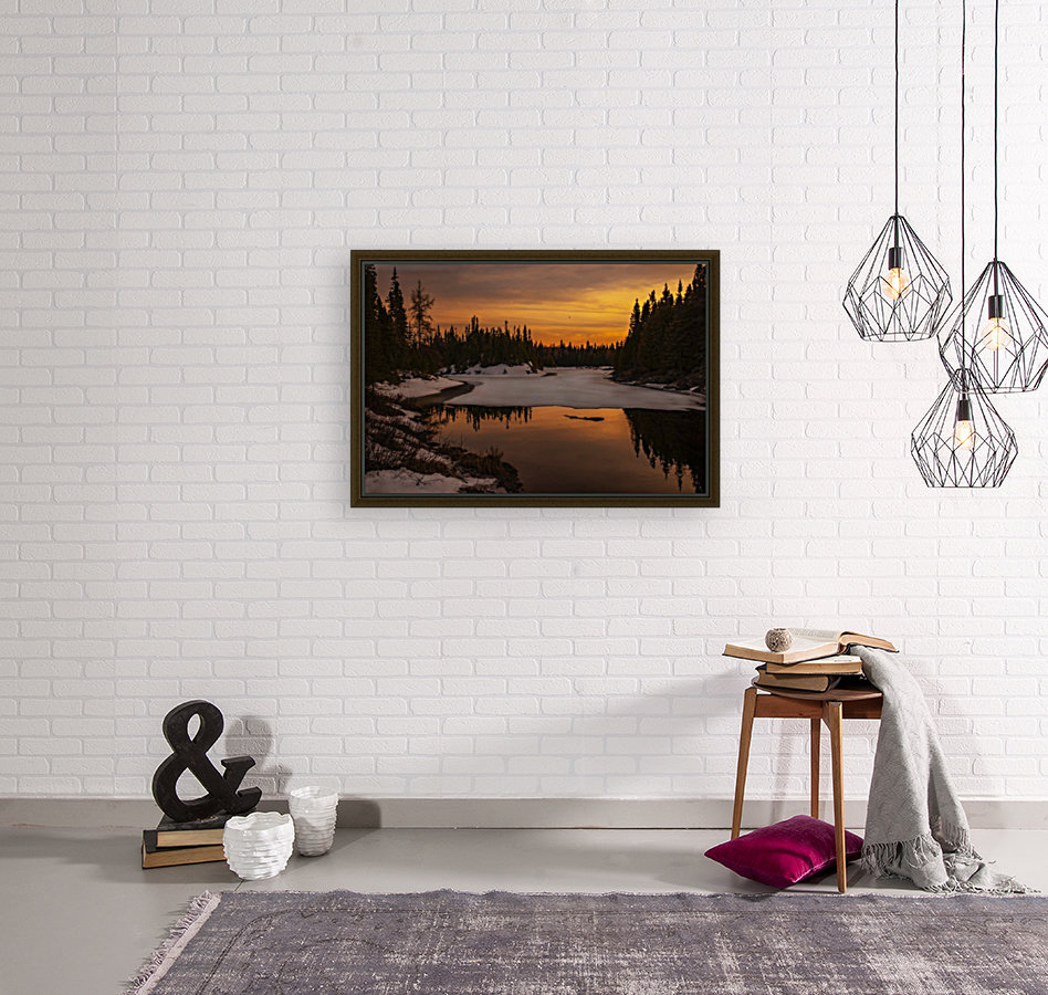 Golden sunset  Reproduction