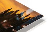 Golden sunset  HD Metal print