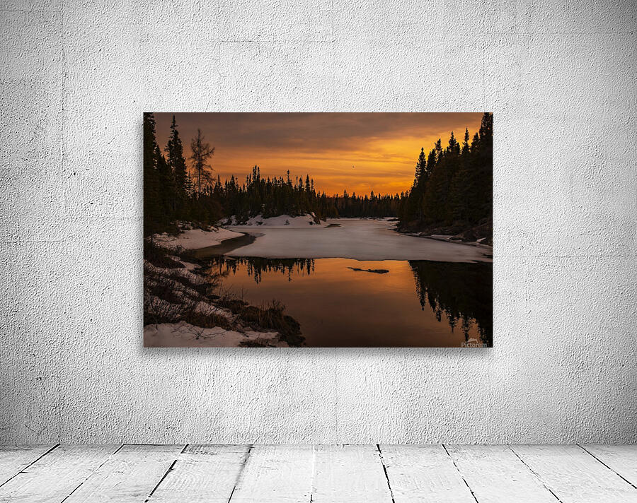 Golden sunset  Wall Preview