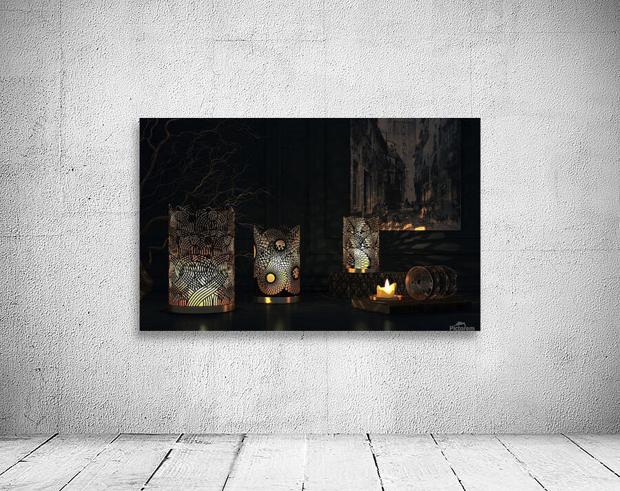 Decorative candleholders Wall Preview