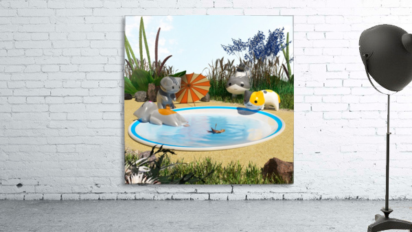 Funny kittens 2 Wall Preview