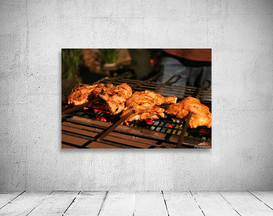 Barbeeque Smoked Chicken Wall Preview
