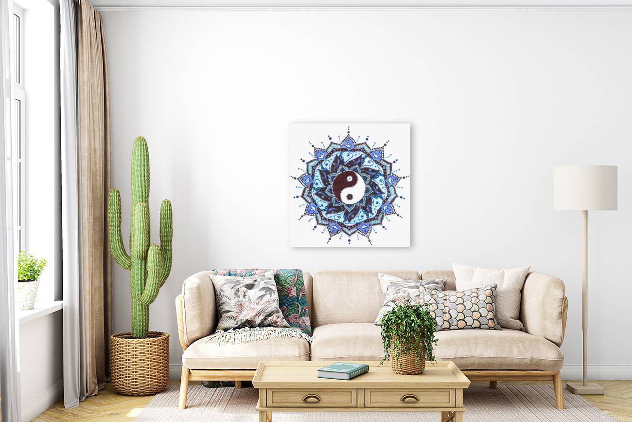 Yin Yang Mandala Reproduction