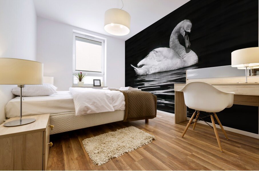 Trumpeter Serenity Mural print