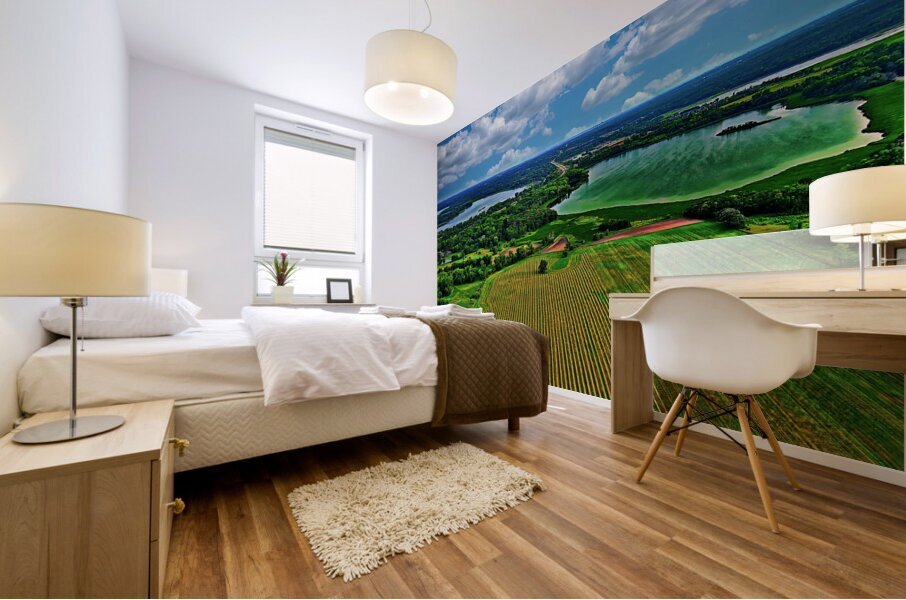 Green Acres Mural print