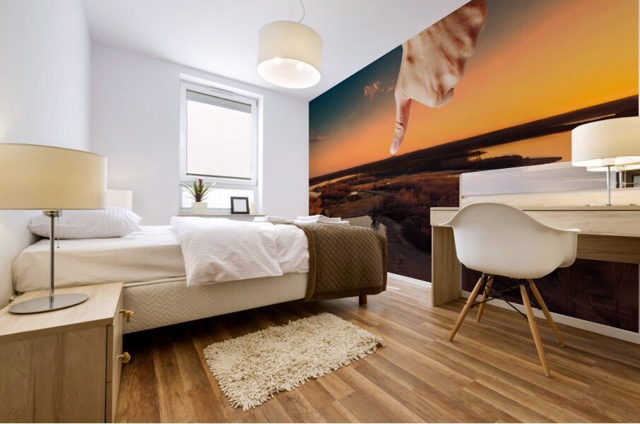 Thumbsdown Mini apolis Mural print