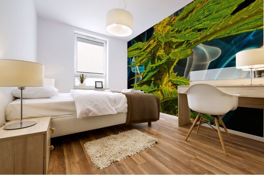 Bud Critical Mural print