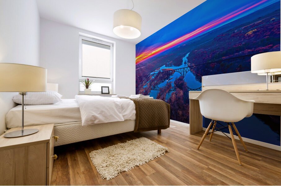 Arcola High Bridge Mural print