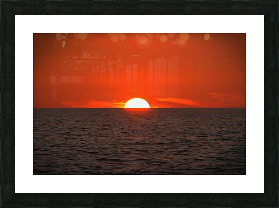 Mediterranean Dip Picture Frame print