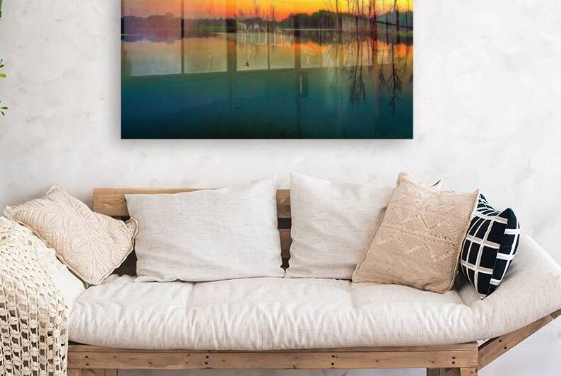 GooseLake Disappearing Island by UpThereAgain Photography