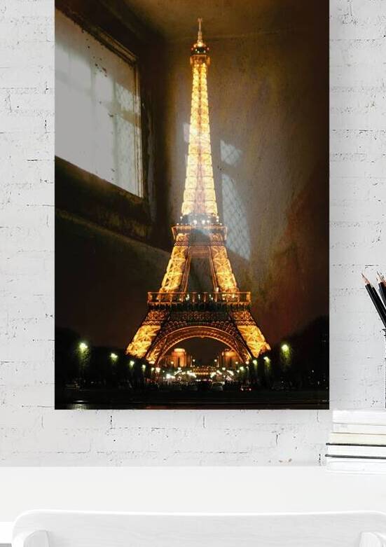 Illuminated Eiffel Tower by UpThereAgain Photography