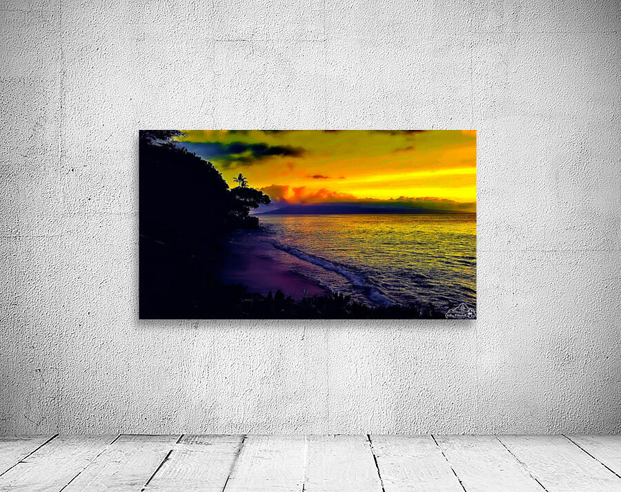 Maui Sunset Wall Preview