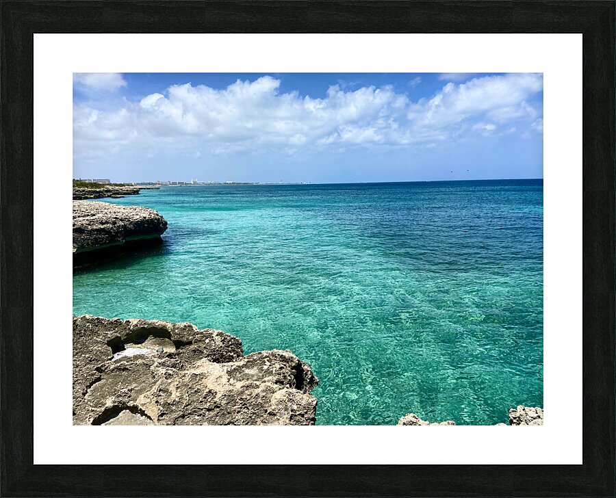 Aruba Waters Picture Frame print