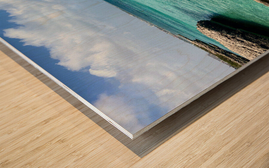 Aruba Waters Wood print