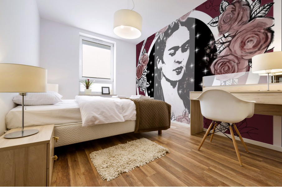 Frida Mural print