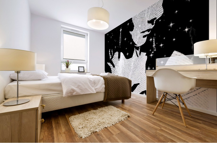 Stars Mural print
