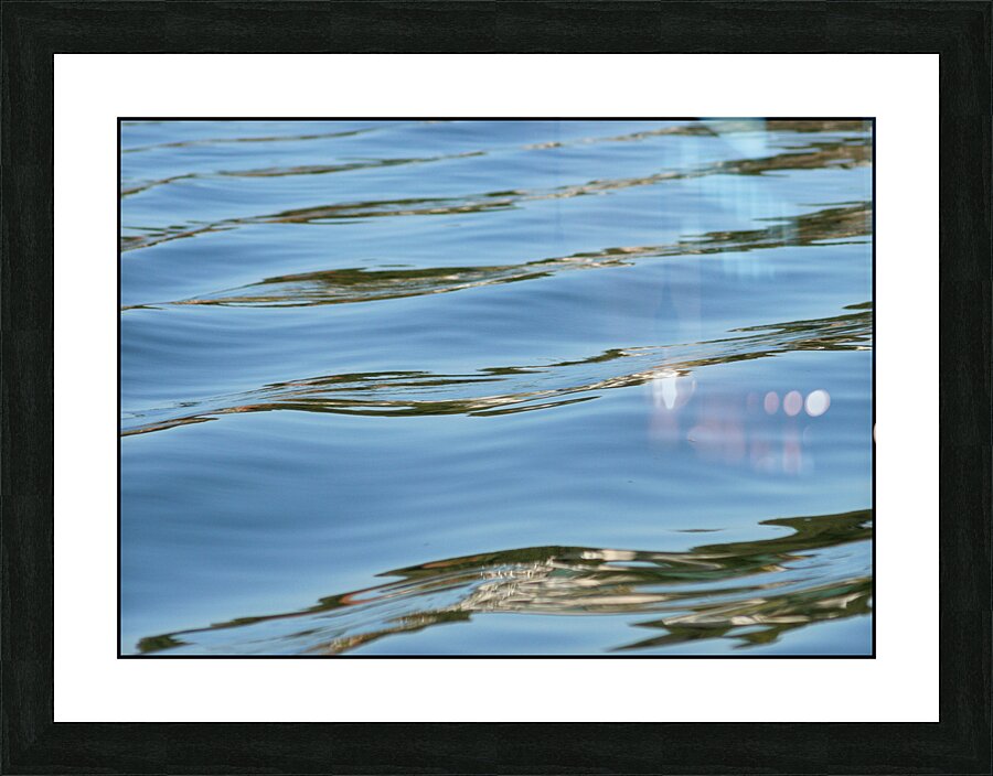 Water Reflections III Picture Frame print