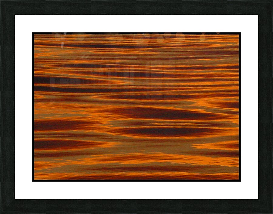 Water Reflections II Picture Frame print