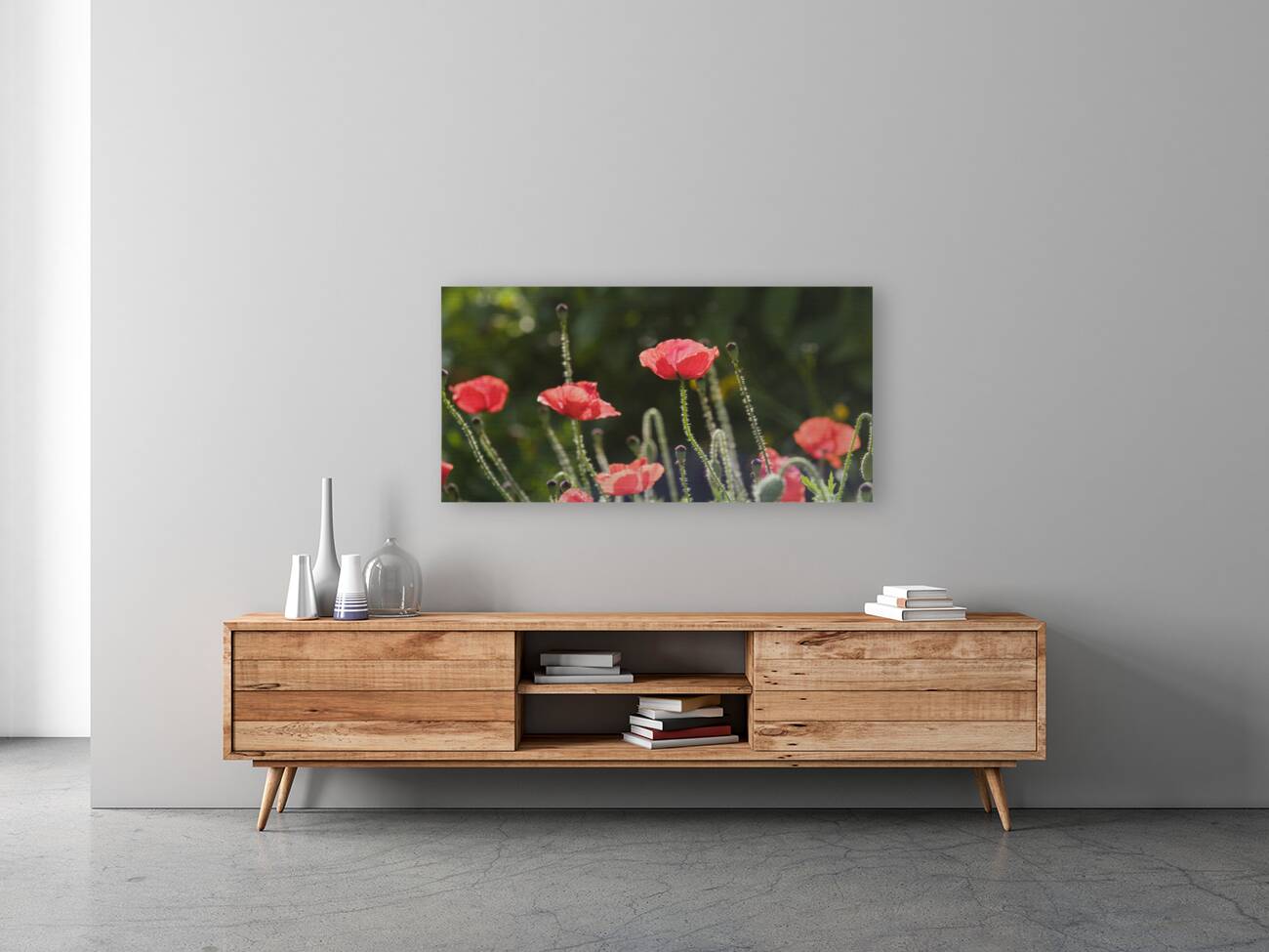 Poppies Ablaze Reproduction