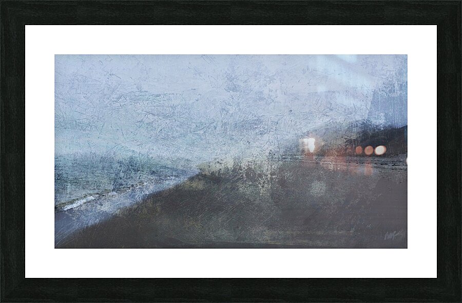 Ryder Beach-Moonlight Picture Frame Printing
