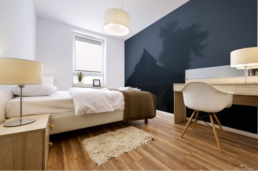 Pioneer Barn Mural print