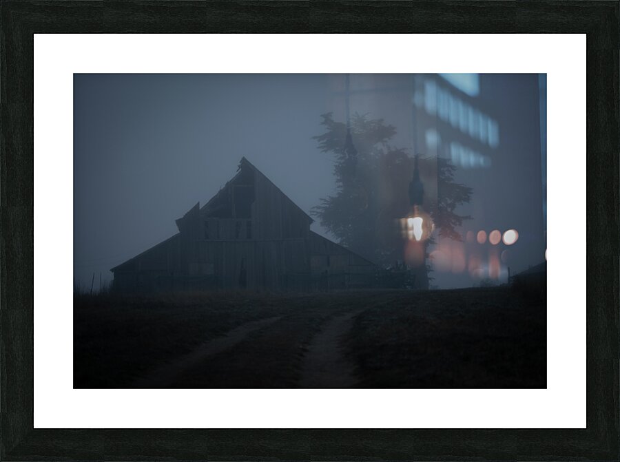 Pioneer Barn Picture Frame print