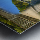 CROTON DAM COLLAGE Metal print