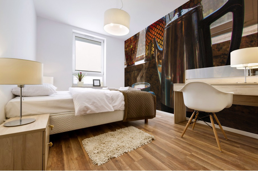 Morning Coffee  Mural print