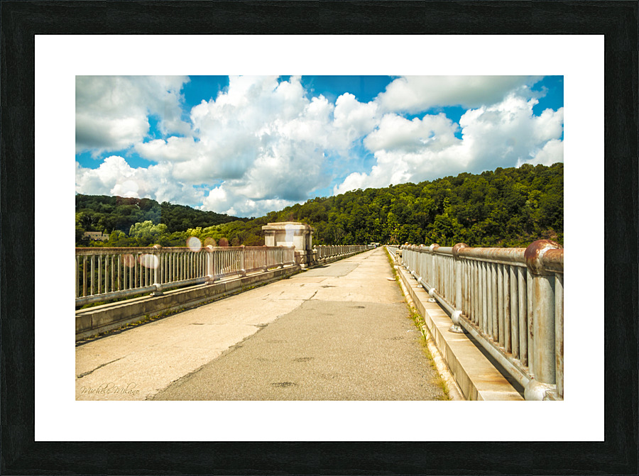 Croton Dam Road Picture Frame print