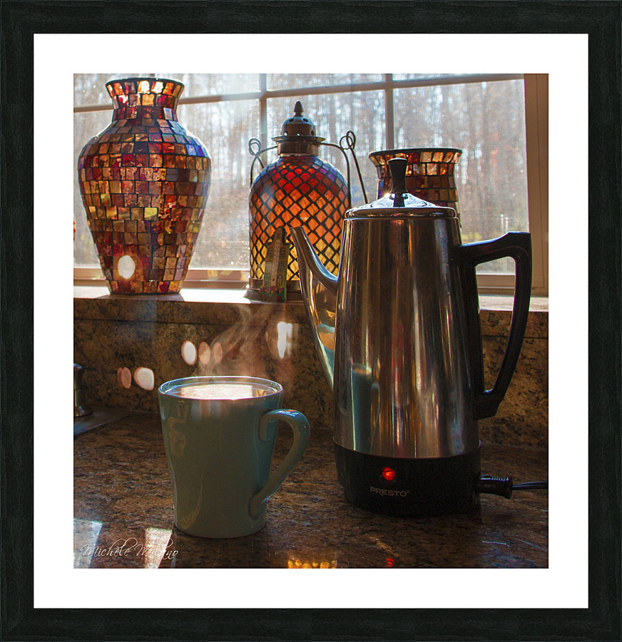 Morning Coffee  Picture Frame print