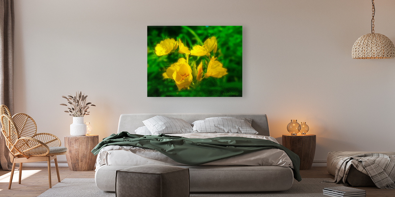 YELLOW FLOWERS  Reproduction