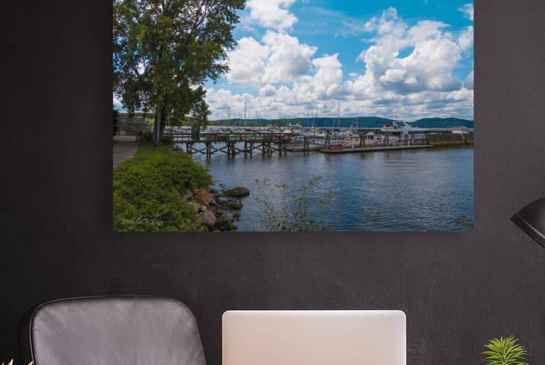 Croton-on-Hudson New York Harbor View by Michele Milano Arts