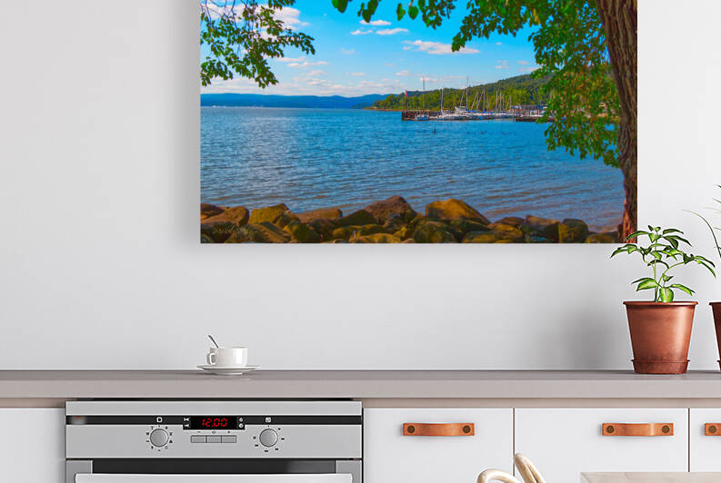 A PEEK A BOO View of Croton-on-Hudsons stunning Waterfront by Michele Milano Arts