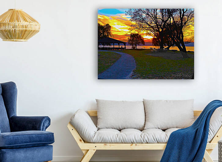 Solitude on the Hudson River by Michele Milano Arts