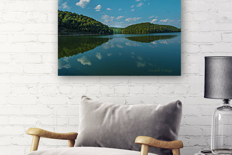 Croton Dam Reservoir by Michele Milano Arts