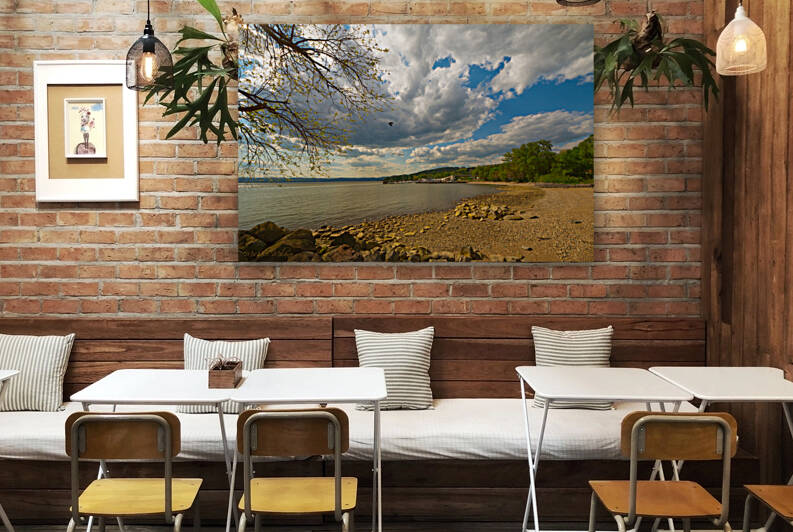 Scenic Croton on Hudson Coast by Michele Milano Arts