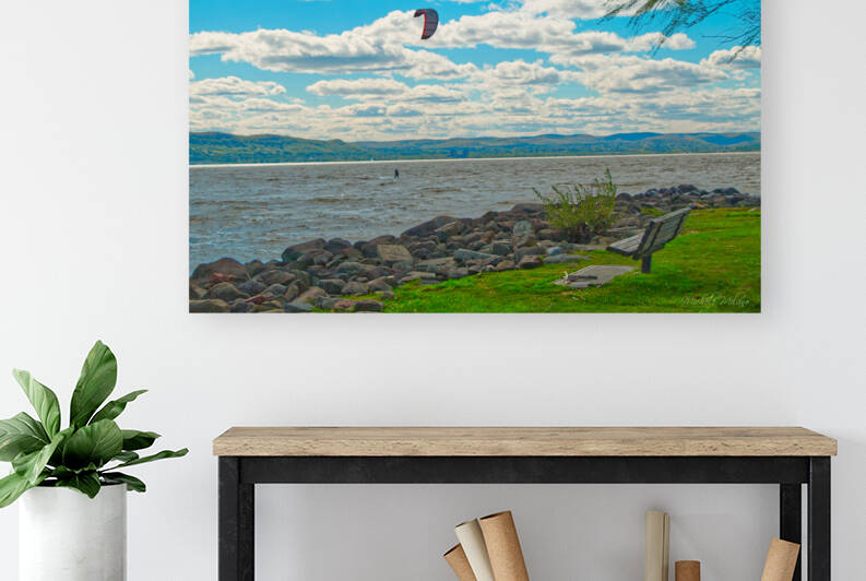 Great Gusts on the Hudson  by Michele Milano Arts