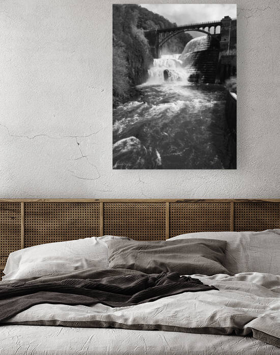 WILD FLOWING Waters at The Croton Dam by Michele Milano Arts