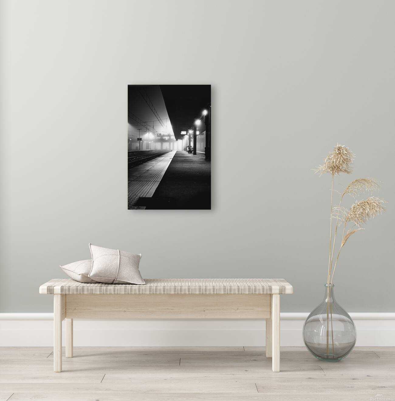 Quai brumeux Reproduction