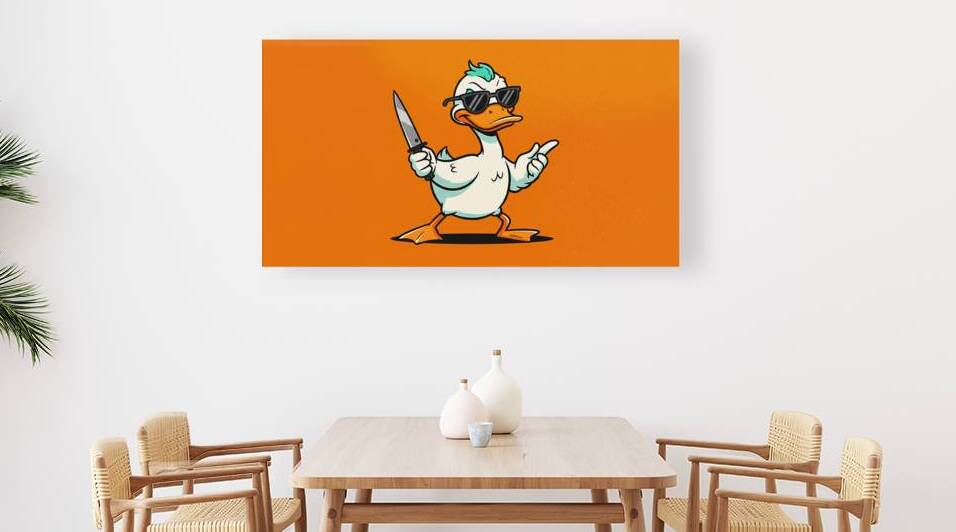 Duck with an Attitude by saber Studio