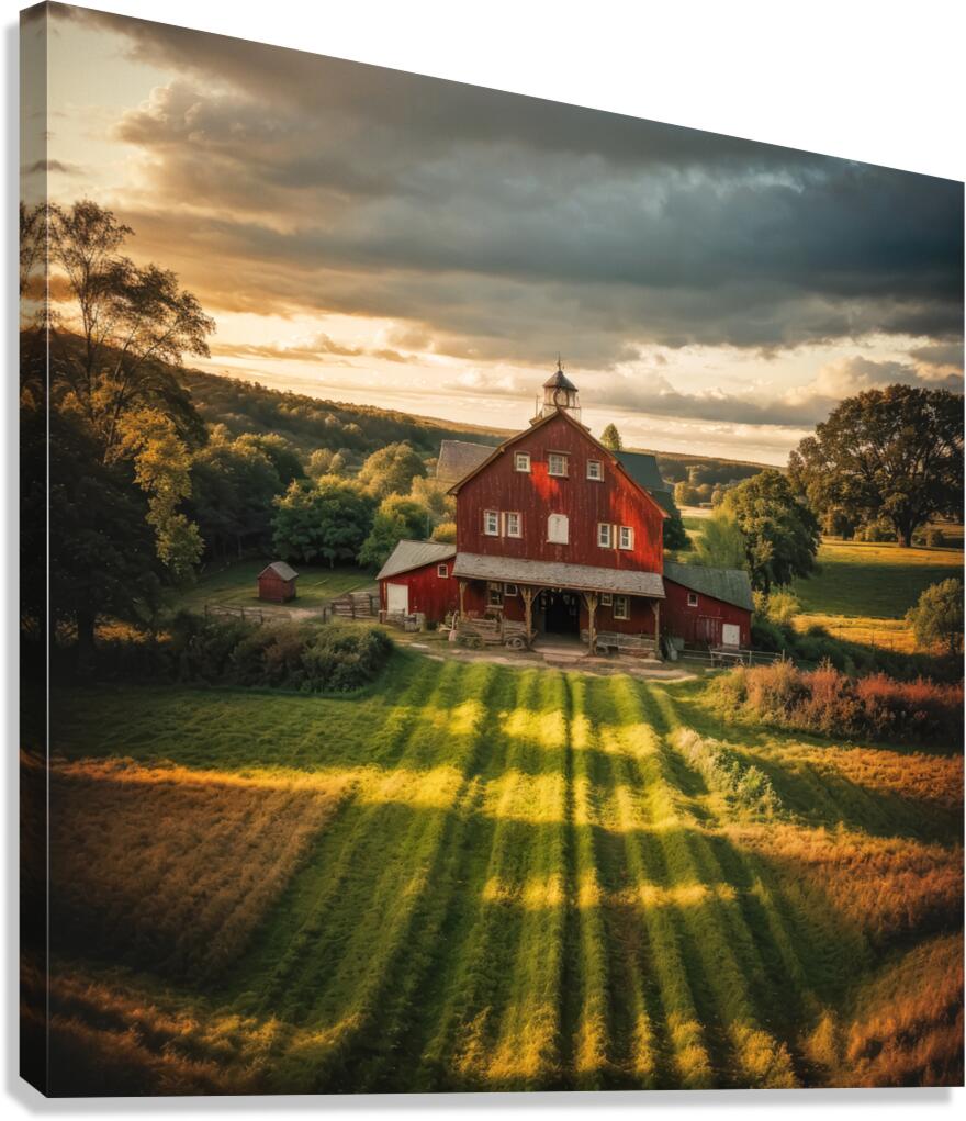 Countryside Bliss Canvas Print