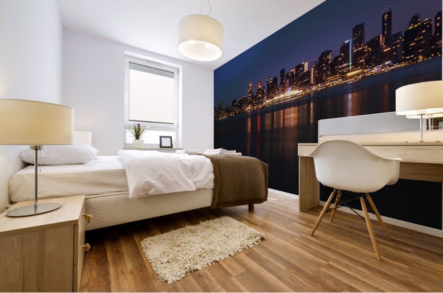 Modern Skyline Mural print