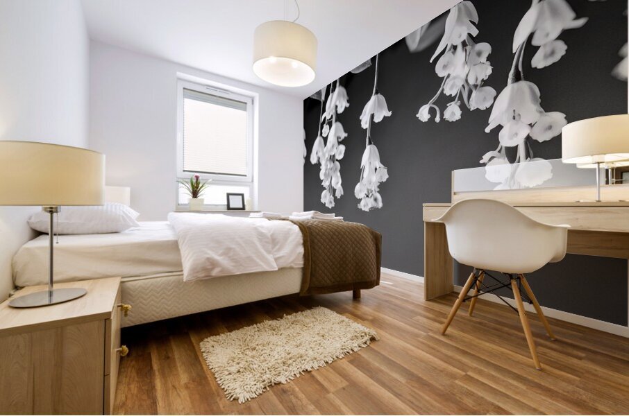 Floral Cascade Mural print