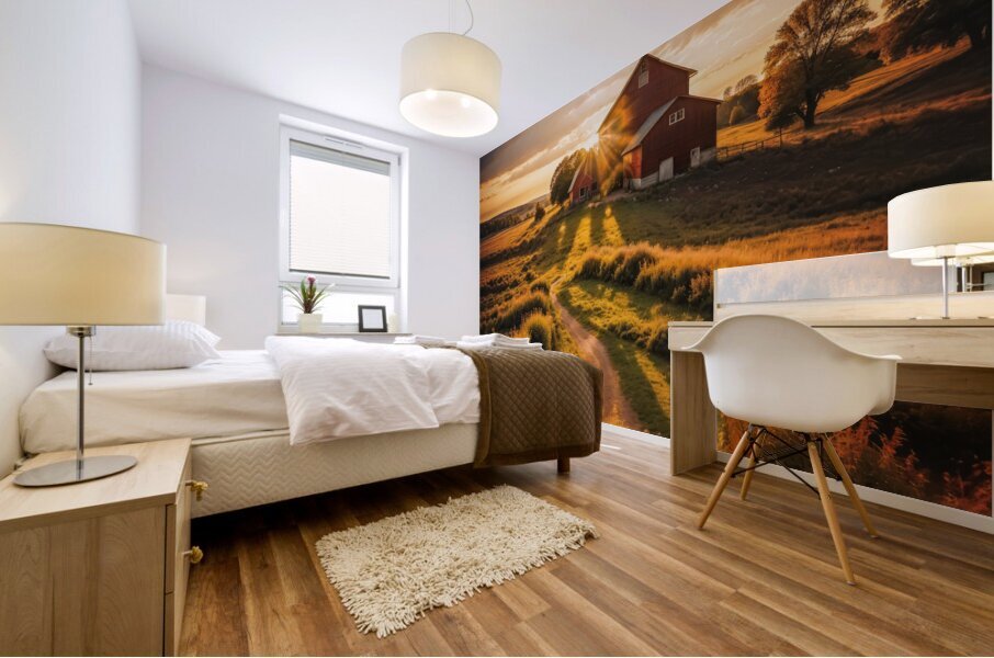 Highland Mural print